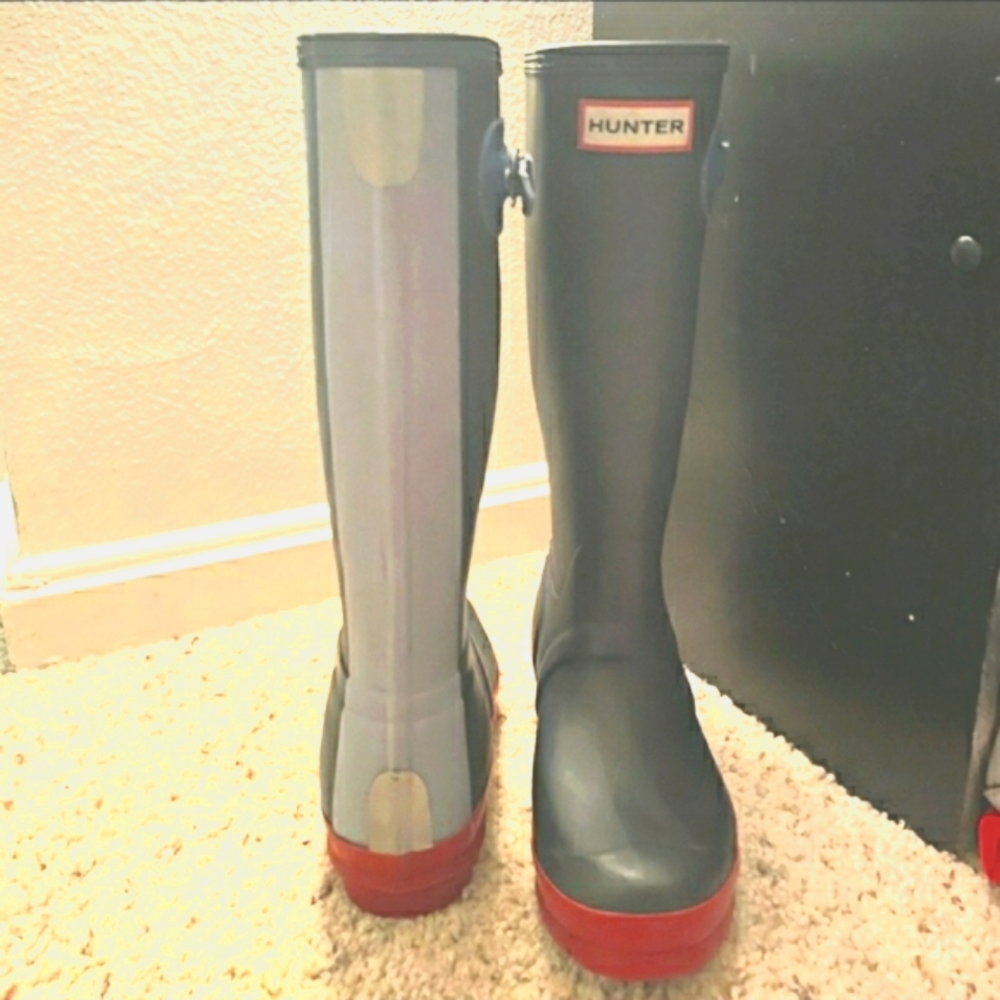 Hunter rain boots
